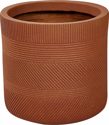 Изображение Beliani Doniczka  31 cm zoty brz VOULA