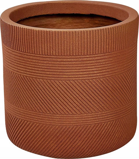 Picture of Beliani Doniczka  31 cm zoty brz VOULA