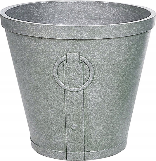 Picture of Beliani Doniczka  41 cm szara VARI