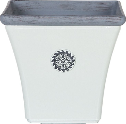 Изображение Beliani Doniczka 37 x 37 x 35 cm biaa ELATEIA