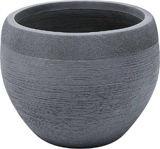 Picture of Beliani Doniczka 38x38x30 cm szara ZAKROS