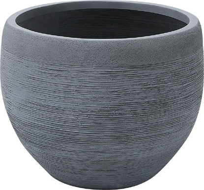 Изображение Beliani Doniczka 50x50x39 cm szara ZAKROS