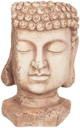 Picture of Beliani Doniczka BUTOMUS Ceramika 30 cm Piaskowy