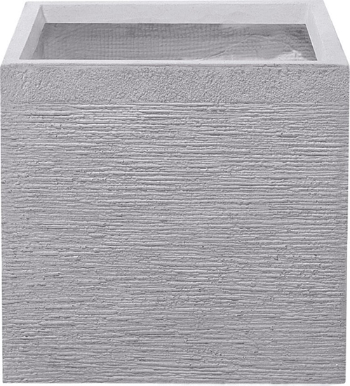 Picture of Beliani Doniczka kwadratowa 40 x 40 x 38 cm biaa PAROS