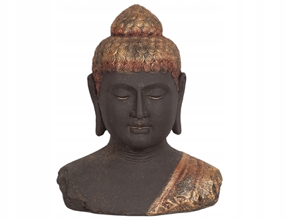 Picture of Beliani Figurka dekoracyjna Budda CARUM Ceramika Czarny