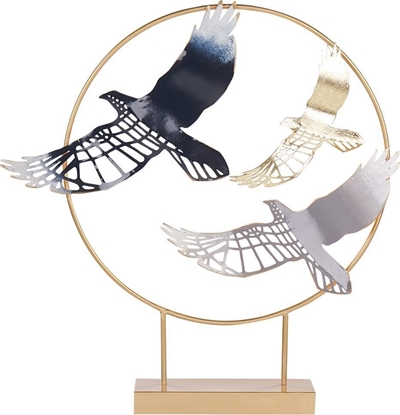 Picture of Beliani Figurka dekoracyjna ptaki wielokolorowa SAMARIUM