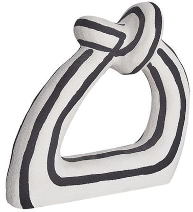 Picture of Beliani Figurka dekoracyjna ZANDER Kamionka Czarny/ biay