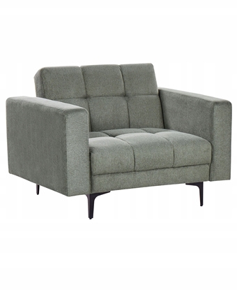 Attēls no Beliani Fotel ALNES Ciemnozielony