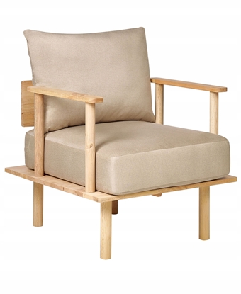 Attēls no Beliani Fotel ASKER Piaskowy