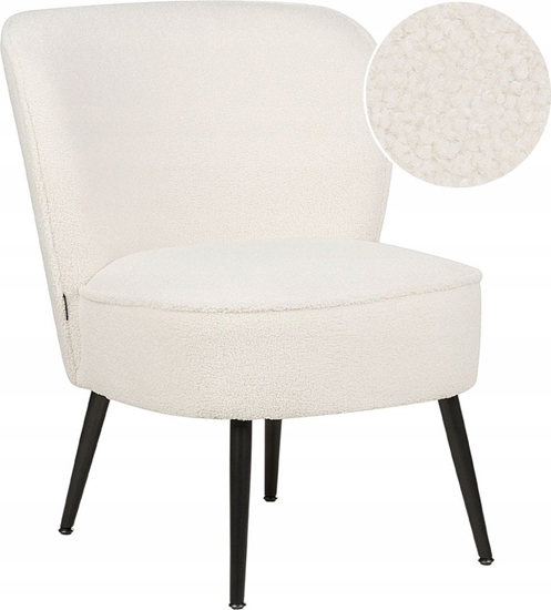 Picture of Beliani Fotel boucle biay VOSS