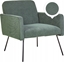 Изображение Beliani Fotel Ciemnozielony NARKEN