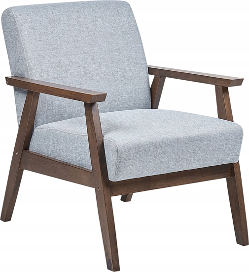 Picture of Beliani Fotel jasnoszary ASNES