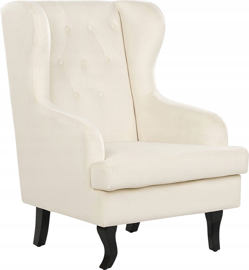 Picture of Beliani Fotel uszak zamana biel