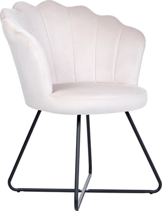 Attēls no Beliani Fotel welurowy beowy LOVELOCK