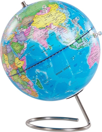 Изображение Beliani Globus 29 cm niebieski z magnesami CARTIER