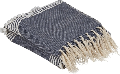 Attēls no Beliani Koc 130 x 150 cm niebieski NEMLI