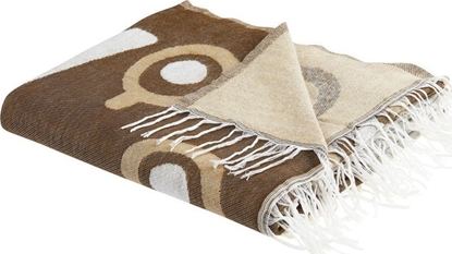 Attēls no Beliani Koc 130 x 170 cm brzowy SIDDHA!