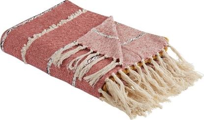 Attēls no Beliani Koc 130 x 170 cm czerwony NAIKHU!