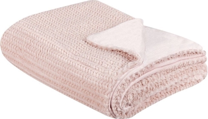 Attēls no Beliani Koc 150 x 200 cm róowy BJAS