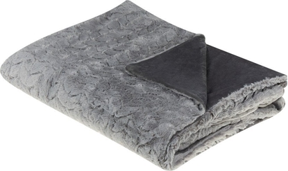 Attēls no Beliani Koc 150 x 200 cm szary SARASWATI