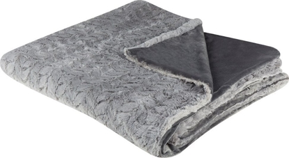 Attēls no Beliani Koc 200 x 220 cm szary SARASWATI