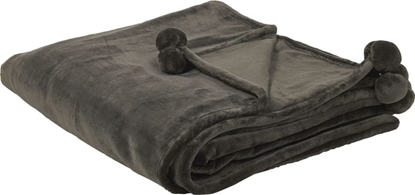 Attēls no Beliani Koc 200 x 220 cm szary TERKE