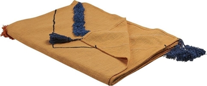 Attēls no Beliani Koc Baweniany 130 X 180 Cm Pomaraczowy Shimla!