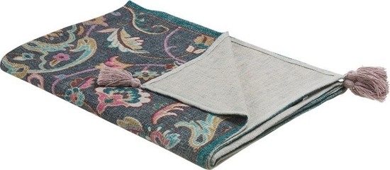 Изображение Beliani Koc Baweniany W Kwiaty 130 X 180 Cm Dibrugarh!