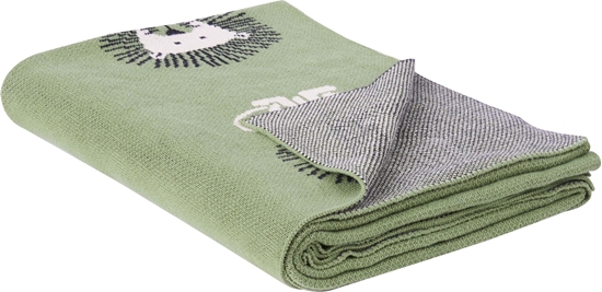 Изображение Beliani Koc RUSAMI Bawena 130 x 170 cm Zielony