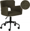 Picture of Beliani Krzeso biurowe regulowane boucle zielone SANILAC
