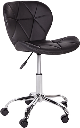 Picture of Beliani Krzeso biurowe ze sztucznej skóry czarne VALETTA