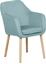 Picture of Beliani Krzeso do jadalni welurowe niebieskie YORKVILLE II