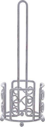 Изображение Beliani Metalowy stojak na papier toaletowy szary MANDI!