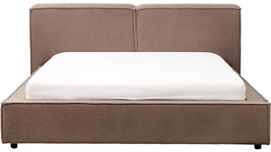 Picture of Beliani óko Boucle LINARDS 160 x 200 cm Brzowy