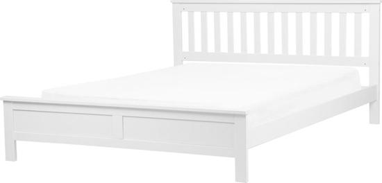 Picture of Beliani óko drewniane 180 x 200 cm biae MAYENNE