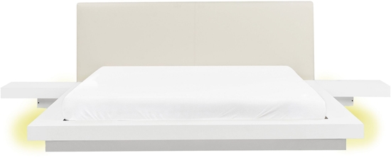 Picture of Beliani óko LED Ekoskóra ZEN 160 x 200 cm Biay