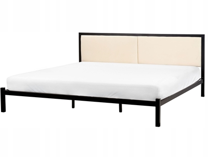 Picture of Beliani óko Metal CLAMART 180 x 200 cm Jasnobeowy