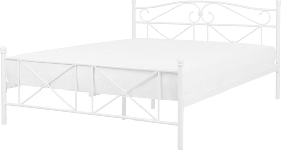 Picture of Beliani óko metalowe 140 x 200 cm biae RODEZ