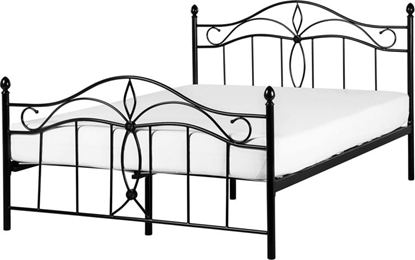 Picture of Beliani óko metalowe 140 x 200 cm czarne ANTLIA