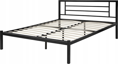 Picture of Beliani óko metalowe 140 x 200 cm czarne CUSSET