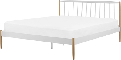 Picture of Beliani óko metalowe 180 x 200 cm biae MAURS