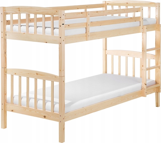 Picture of Beliani óko pitrowe drewniane 90 x 200 cm jasne REVIN