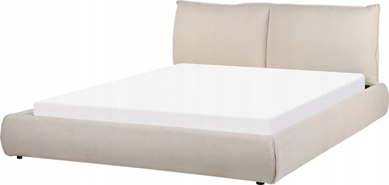 Изображение Beliani óko tapicerowane 160 x 200 cm beowe VINAY