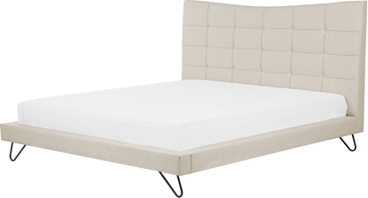 Picture of Beliani óko tapicerowane 180 x 200 cm beowe LANNION