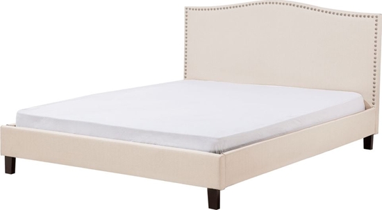 Picture of Beliani óko tapicerowane 180 x 200 cm beowe MONTPELLIER