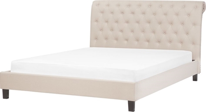 Picture of Beliani óko tapicerowane 180 x 200 cm beowe REIMS