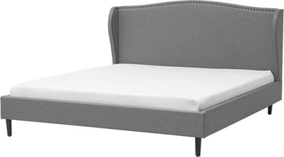 Picture of Beliani óko tapicerowane 180 x 200 cm szare COLMAR