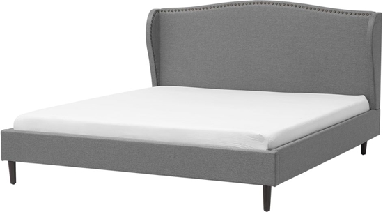 Picture of Beliani óko tapicerowane 180 x 200 cm szare COLMAR