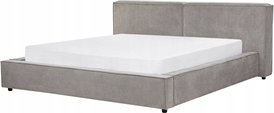 Picture of Beliani óko tapicerowane 180 x 200 cm szare LINARDS