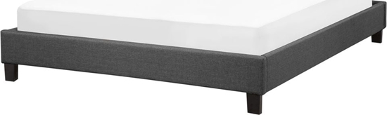 Picture of Beliani óko tapicerowane bez zagówka 140 x 200 cm szare ROANNE